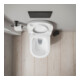 Duravit Abattant WC D-Code sans frein de chute, amovible, blanc