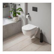 Duravit Abattant WC D-Code sans frein de chute, amovible, blanc-4