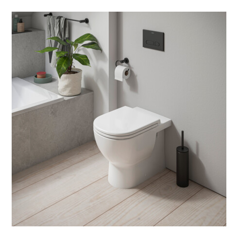 Duravit Abattant WC D-Code sans frein de chute, amovible, blanc