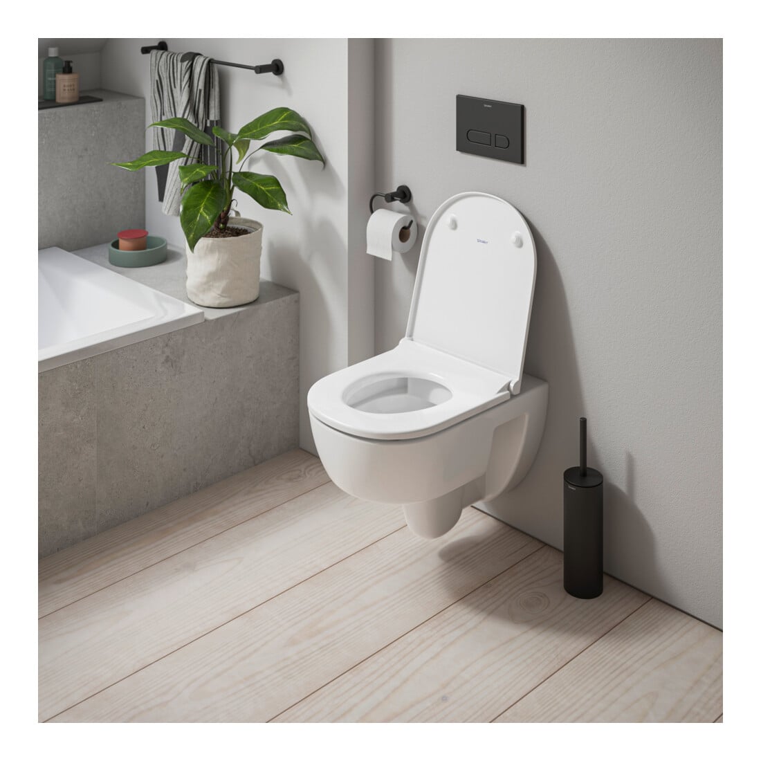 Duravit Abattant WC D-Code sans frein de chute, amovible, blanc