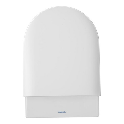 Duravit Abattant WC D-Neo avec frein de chute, charnières inox, blanc