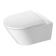 Duravit Abattant WC D-Neo sans abaissement, charnières inox, blanc-2