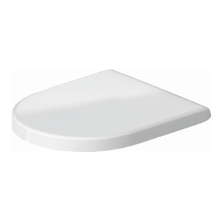 Duravit Abattant WC Darling New sans abaissement, charnières inox, blanc
