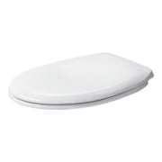 Duravit Abattant WC Duraplus charnières ES, avec frein de chute, blanc