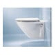 Duravit Abattant WC Duraplus charnières ES, avec frein de chute, blanc-2