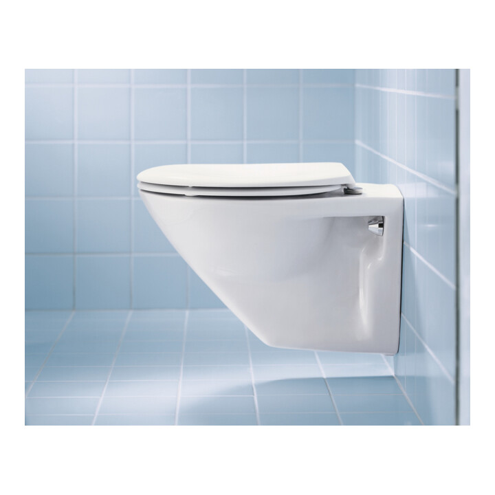 Duravit Abattant WC Duraplus charnières ES, avec frein de chute, blanc