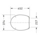 Duravit Abattant WC Duraplus charnières ES, avec frein de chute, blanc-5