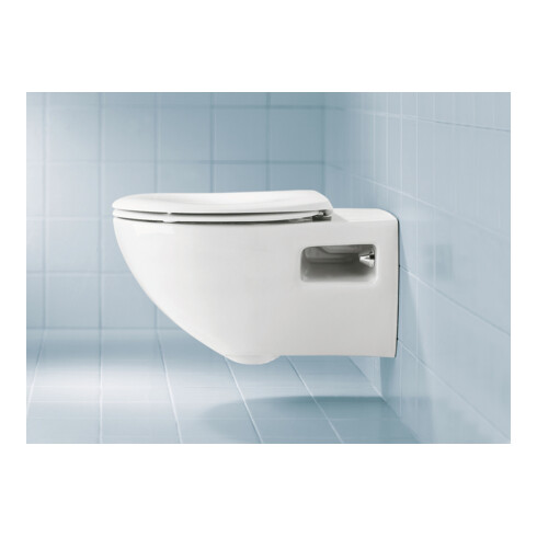 Duravit Abattant WC Duraplus charnières ES, avec frein de chute, blanc