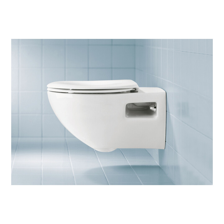 Duravit Abattant WC Duraplus charnières ES, avec frein de chute, blanc