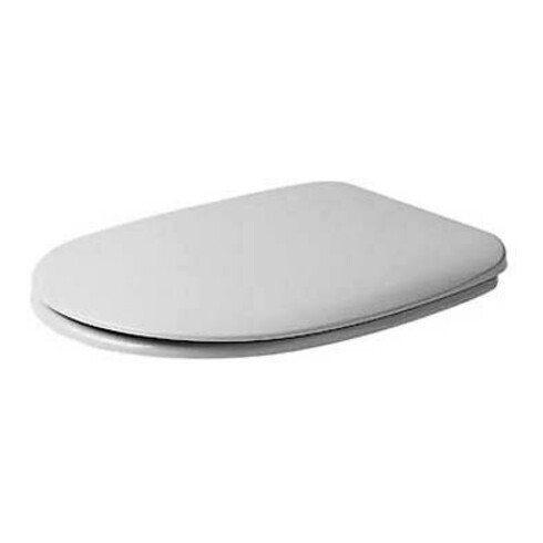 Duravit Abattant WC Duraplus sans frein de chute, charnières plastique, beige