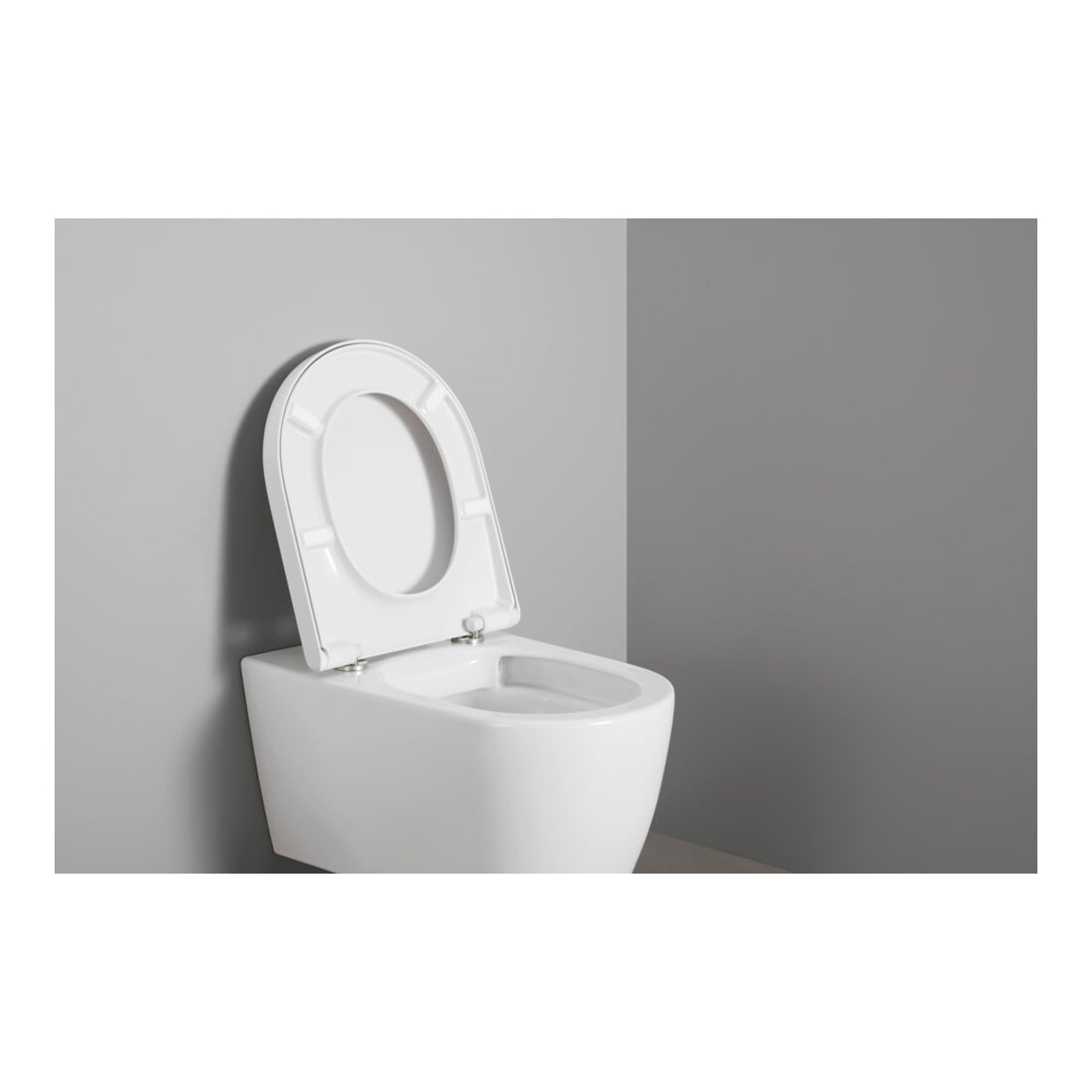 Duravit Abattant WC en D avec frein de chute, 43,2 cm, uni, blanc