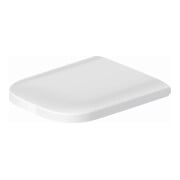 Duravit Abattant WC Happy D.2 amovible, charnières ES, avec frein de chute, blanc-1