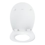 Duravit Abattant WC ovale avec frein de chute, 44,8 cm, uni, blanc-2