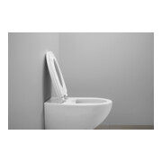 Duravit Abattant WC ovale avec frein de chute, 45,1 cm, uni, blanc-5