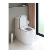 Duravit Abattant WC Qatego Compact recouvrant, blanc brillant-4
