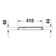 Duravit Abattant WC Qatego Compact recouvrant, blanc brillant-5