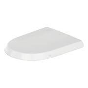 Duravit Abattant WC Qatego recouvrant, blanc brillant