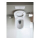 Duravit Abattant WC Qatego recouvrant, blanc brillant