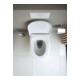 Duravit Abattant WC Qatego recouvrant, blanc brillant