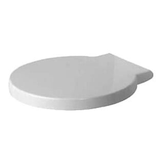 Duravit Abattant WC Starck 1 m Abs, amovible, charnières métal, blanc