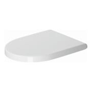 Duravit Abattant WC Starck 3 avec frein de chute, amovible, charnière ES, blanc-1