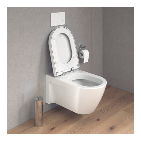 Duravit Abattant WC Starck avec frein de chute, amovible, charnières ES, blanc