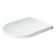 Duravit Abattant WC White Tulip avec frein de chute, amovible, charnière ES, blanc-1