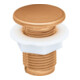 Duravit Ablaufgarnitur bron gebürstet, Blindstopfen, 25x25x30mm-1