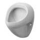 Duravit Absaug-Urinal Bill 36x35cm, Zulauf von hinten, weiß-1