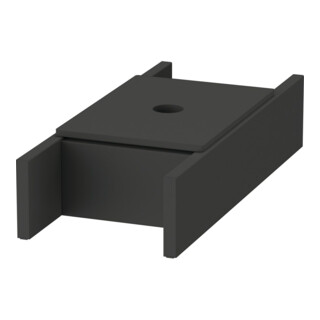 Duravit Aménagement intérieur 11,5x27 cm, pour meubles bas WT, noir