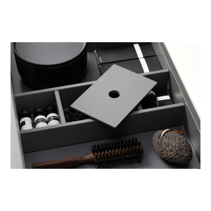 Duravit Aménagement intérieur 11,5x32 cm, pour sous-meubles WT, diamant noir
