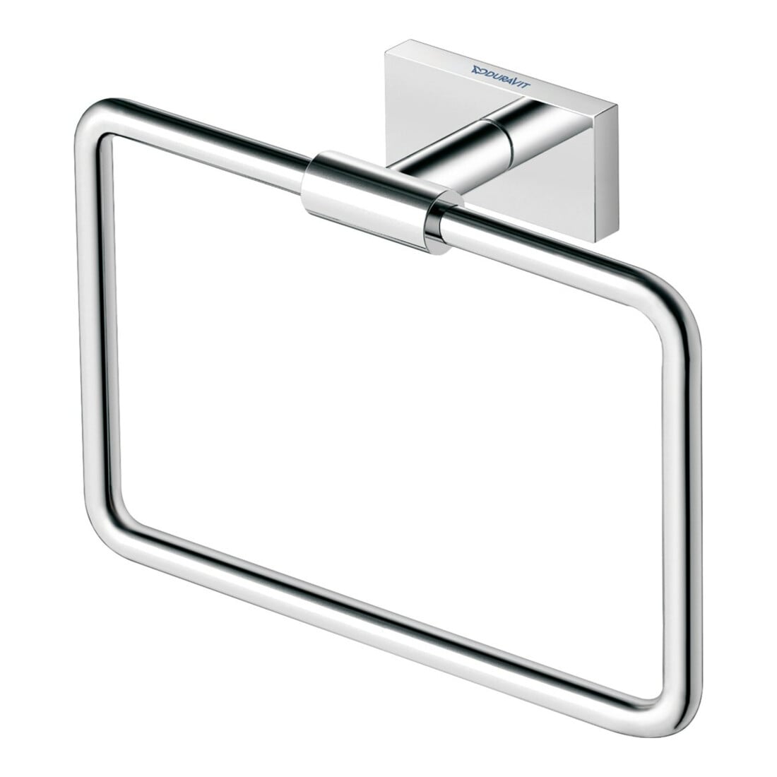 Duravit Anneau porte-serviette Karree 20x6 cm, chrome
