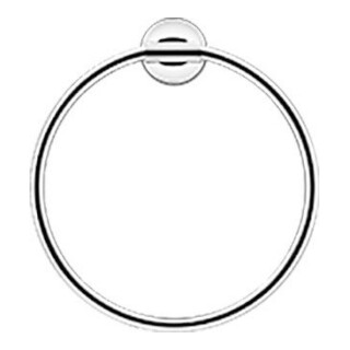 Duravit Anneau porte-serviettes Starck T 21x7,3 cm, or poli