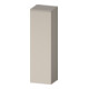 Duravit Armoire demi-haute Qatego 40x36x132 cm, 1 porte, connex. gauche, taupe mat-1