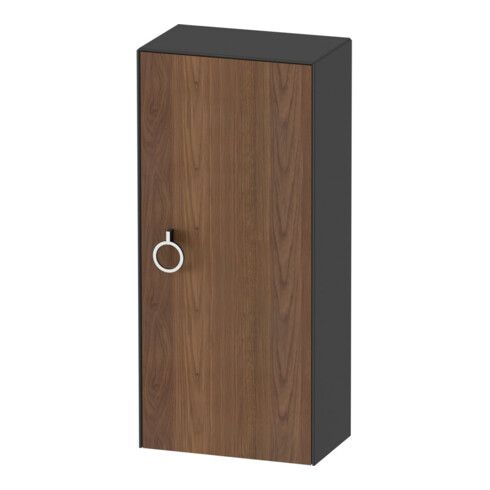 Duravit Armoire demi-haute White Tulip 40x24x88 cm, 1 porte, gris brillant