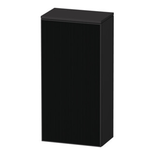 Duravit Armoire demi-haute Zencha 40x24x81,9 cm, 1 porte, à gauche, gris lin mat