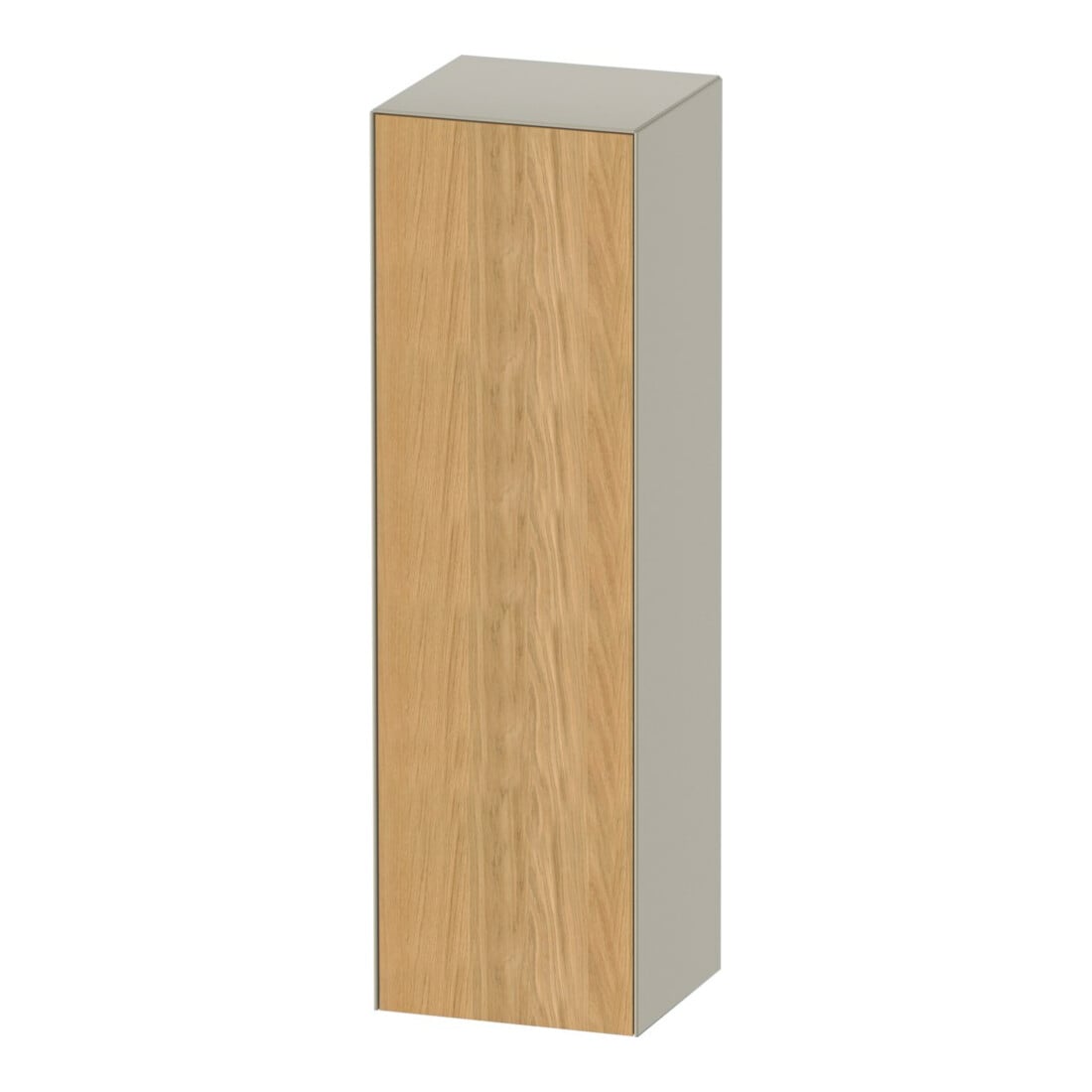 Duravit Armoire demi-hauteur White Tulip 40x36x132 cm, 1 porte, à droite, tau s-mat