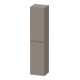 Duravit Armoire haute D-Neo 40x36 cm, 1 porte, 5 étagères, à droite, blanc brillant/Bas ma-1