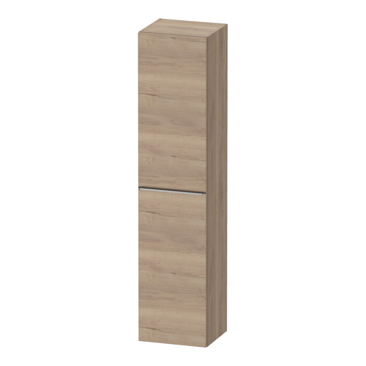 Duravit Armoire haute D-Neo 40x36 cm, 1 porte, 5 étagères, à gauche, blanc mat/émeri