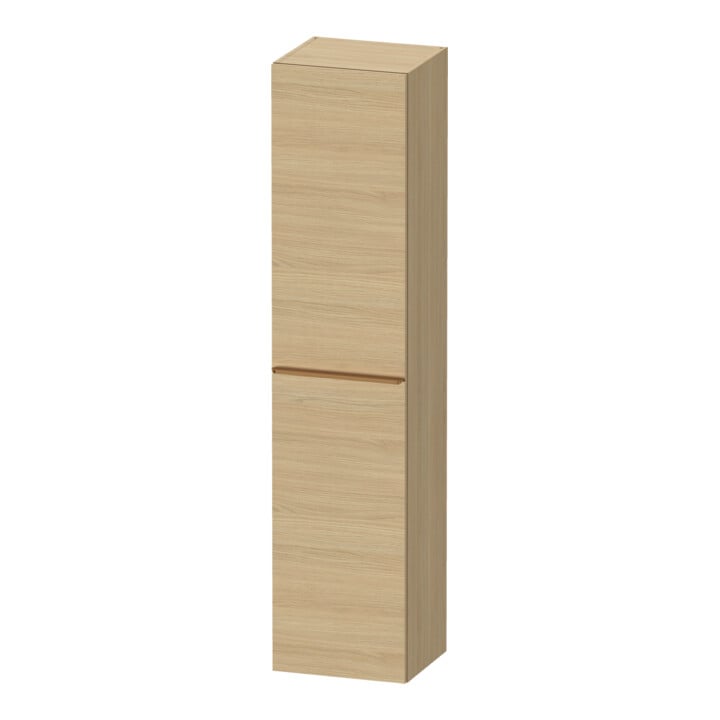 Duravit Armoire haute D-Neo 40x36 cm, 1 porte, 5 étagères, à gauche, chêne naturel