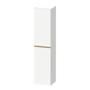 Duravit Armoire haute D-Neo 40x36cm, 1 porte, 5 étagères, à droite, blanc/gris marbre