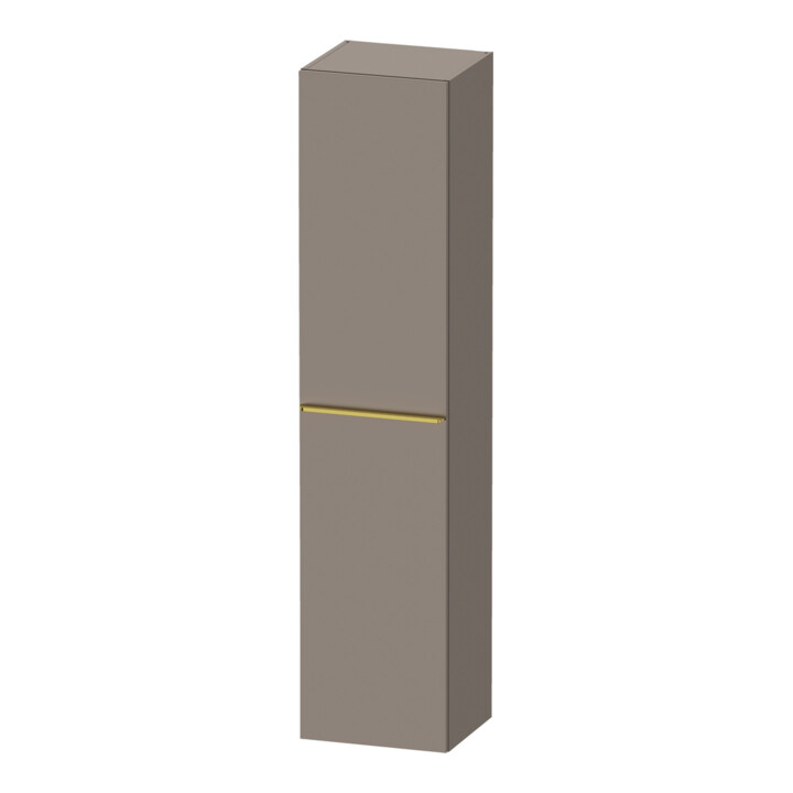 Duravit Armoire haute D-Neo 40x36cm, 1 porte, 5 étagères, à droite, blanc poli