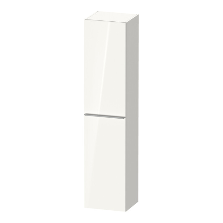 Duravit Armoire haute D-Neo 40x36cm, 1 porte, 5 étagères, à gauche, blanc brillant