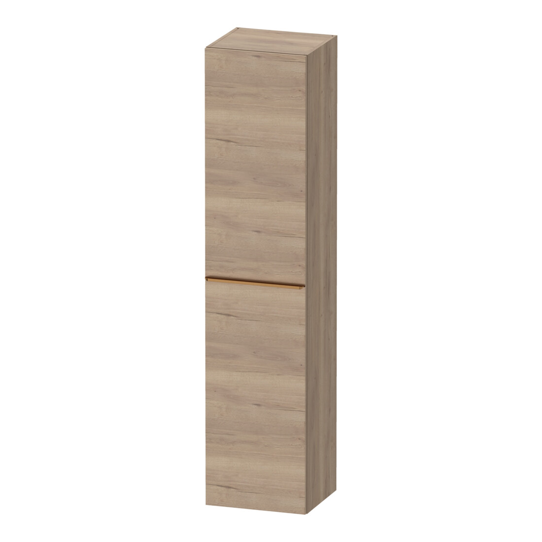Duravit Armoire haute D-Neo 40x36cm, 1 porte, 5 étagères, à gauche, blanc brillant/éclat œuf