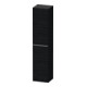 Duravit Armoire haute D-Neo 40x36cm, 1 porte, 5 étagères, à gauche, blanc brillant/éclat œuf-1