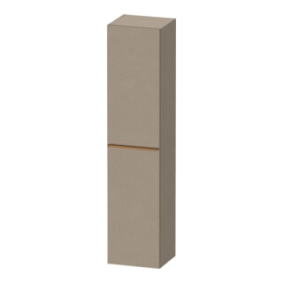 Duravit Armoire haute D-Neo 40x36cm, 1 porte, 5 étagères, à gauche, blanc lin