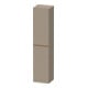 Duravit Armoire haute D-Neo 40x36cm, 1 porte, 5 étagères, à gauche, blanc lin-1