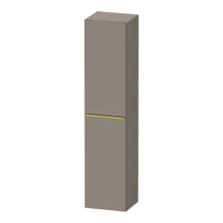 Duravit Armoire haute D-Neo 40x36cm, 1 porte, 5 étagères, à gauche, blanc poli/Bas ma
