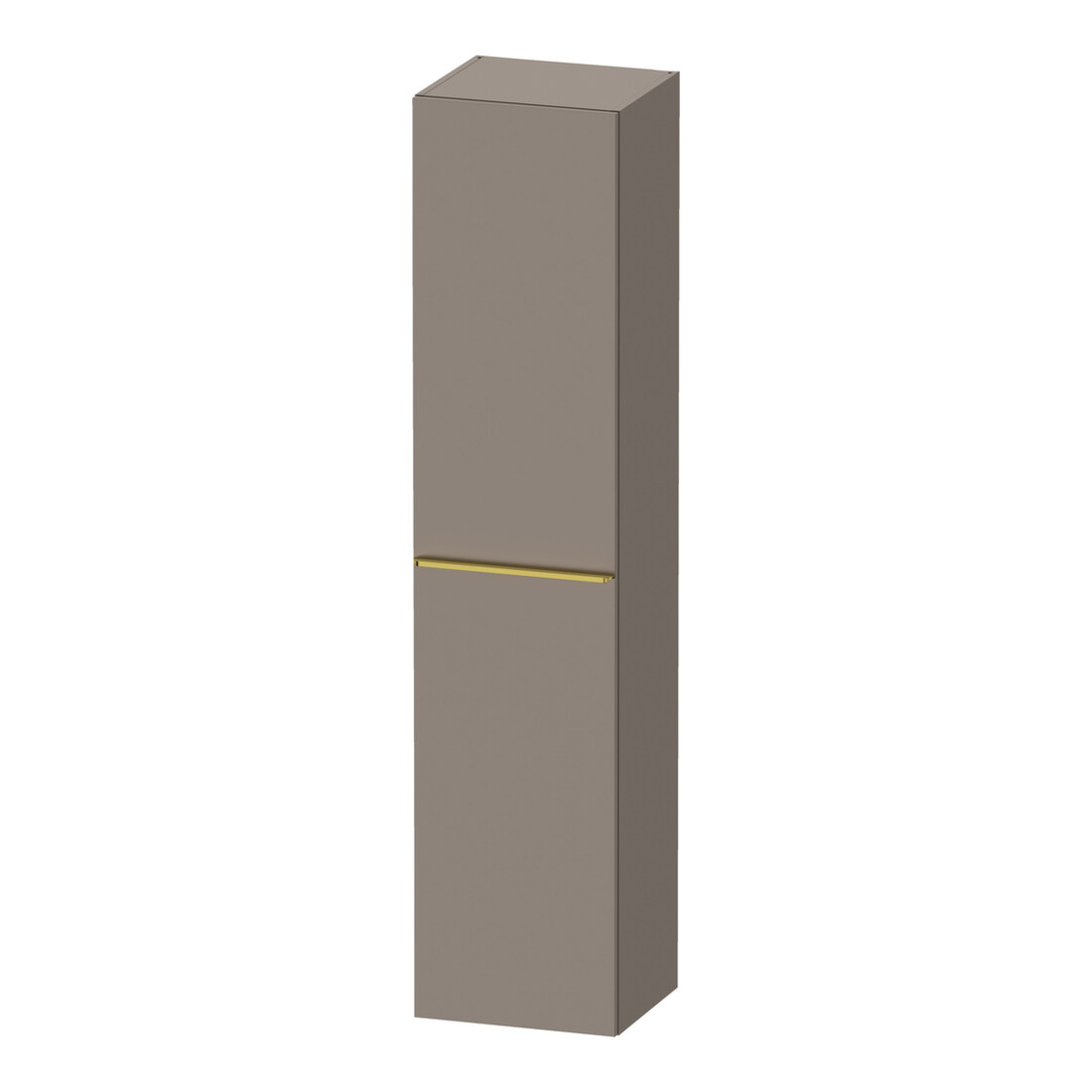 Duravit Armoire haute D-Neo 40x36cm, 1 porte, 5 étagères, à gauche, blanc poli/Bas ma