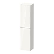 Duravit Armoire haute D-Neo 40x36cm, 1 porte, 5 étagères, à gauche, chr/blc hgl